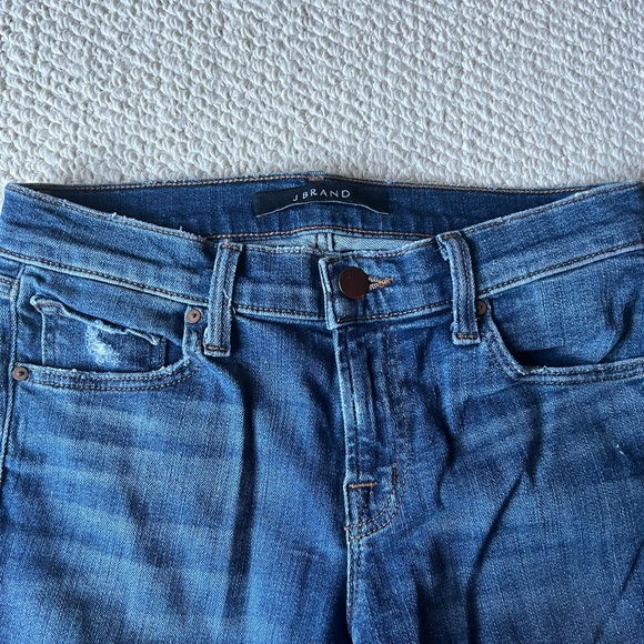 J brand cropped mischief skinny jeans - Picture 3 of 7
